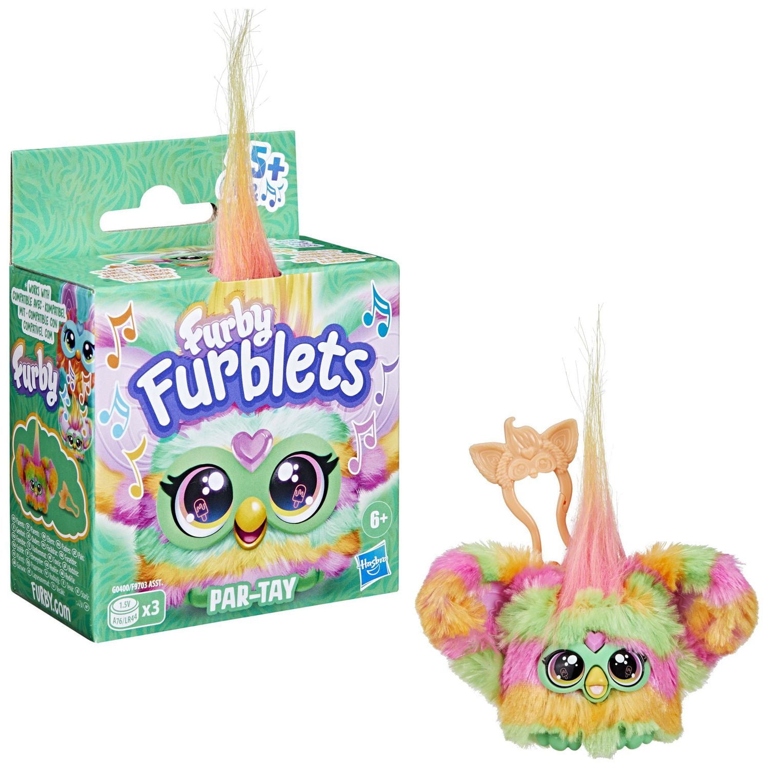 Furby Furblets Par-Tay Mini Electronic Plush Toy