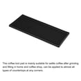 thumbnail image 3 of Uxcell Rubber Bar Spill Mat 30 x 15 Cm Flexible for Industrial, Home, Coffee Shop Black, 3 of 5
