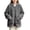 Gray_XRS16, variant on Girls Fleece Zip Up Hoodies Fuzzy Sherpa Long Coat with Pocket Casual Winter Outerwear Lightweight Soft Warm Lined Loungewear