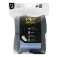 thumbnail image 4 of Athletic Works Men's Lightweight No Show Socks, 12-Pack, Moisture-Wicking, Lightweight Fabric, Fits Shoe Sizes 6-12, 4 of 4