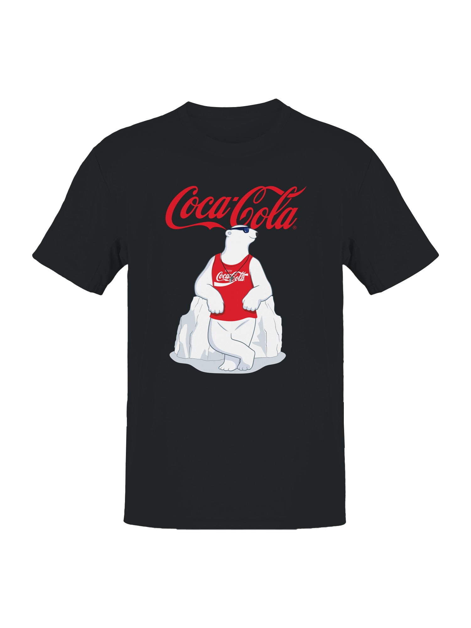 Coca Cola Coke Classic Apparel, Men's Graphic Crew Neck Short