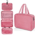 thumbnail image 1 of Large Waterproof Travel Wash Bag  Four-Fold Design  Portable Toiletry Bag with Ample Space  Multifunctional Makeup Storage  Versatile Travel Cosmetic Bag, 1 of 8