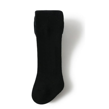 

DAETIROS Quick Drying Casual Fleece Elastic Thick Winter Baby Girls Trousers Black