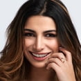 thumbnail image 3 of Anillo para Mujer LuckyLy, Acero Inoxidable y Zirconia Cúbica, Modelo Andrea dorado 7, 3 of 6