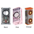 thumbnail image 4 of Altavoz TWS inalámbrico Wdftyju Mecha USB transparente 6 uds compatible con Bluetooth 5 0 naranja, 4 of 9