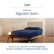 thumbnail image 2 of Juego de Sábanas de Algodón tipo Satín Luuna, Sábanas de Cama Frescas y Resistentes, Matrimonial azul marino Matrimonial, 2 of 8