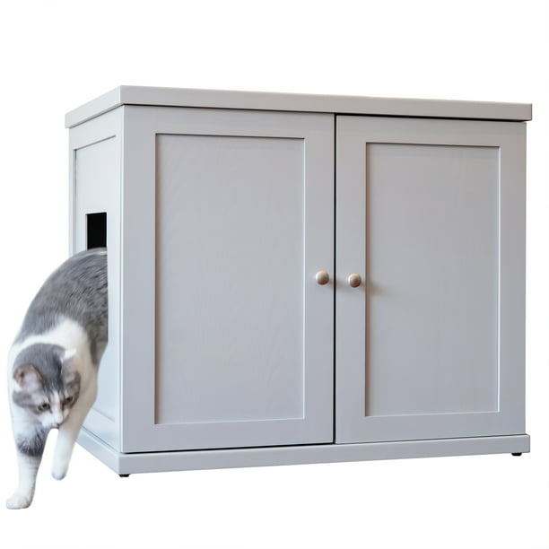 The Refined Feline, Refined Litter Box Deluxe, xLarge, Smoke, Modern