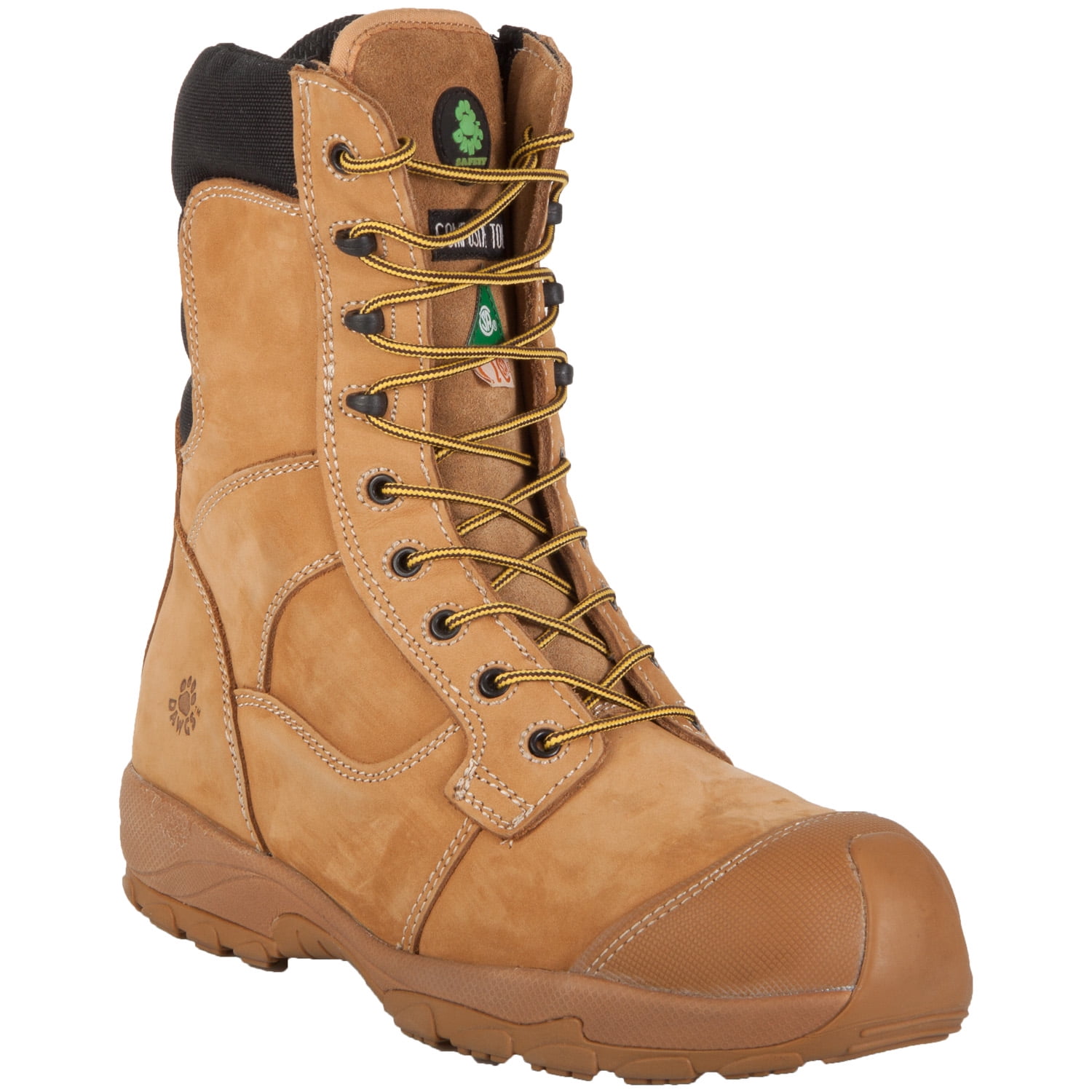 side zip work boots canada