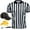 Large, variant on Murray Sporting Goods Referee 4-Piece Bundle - Referee Shirt, Hat, Flag, & Whistle (Medium)