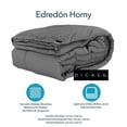 thumbnail image 3 of Edredón King Size Homy Gris Sábanas Royal Protector Lux 2 Almohadas Royal DICASA, 3 of 8