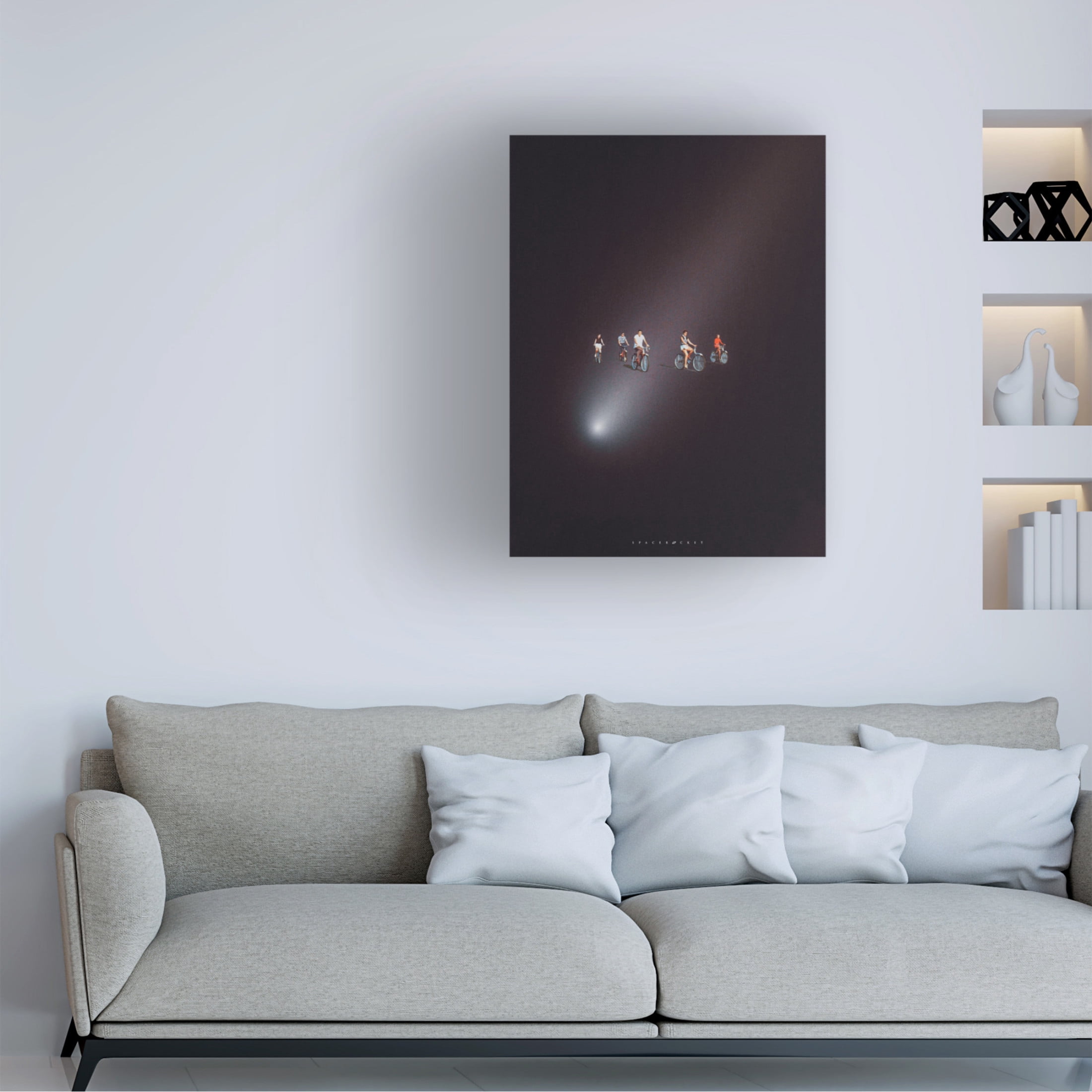 Trademark Fine Art spacerocket art 219 Canvas Wall Art
