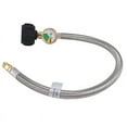 thumbnail image 4 of RV Propane Regulator with Hose, Heavy Duty 2-Tank 2-Stage Auto Changeover LP Propane Gas Regulator with Gauge, 4 of 10