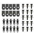 thumbnail image 4 of 35x Engine under Cover, Body Bolts Rivet Clips Push Retainer Fastener Bumper Fit for G35 G37 Easy to Install Accessories, 4 of 8