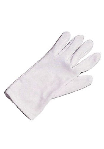 white childrens gloves