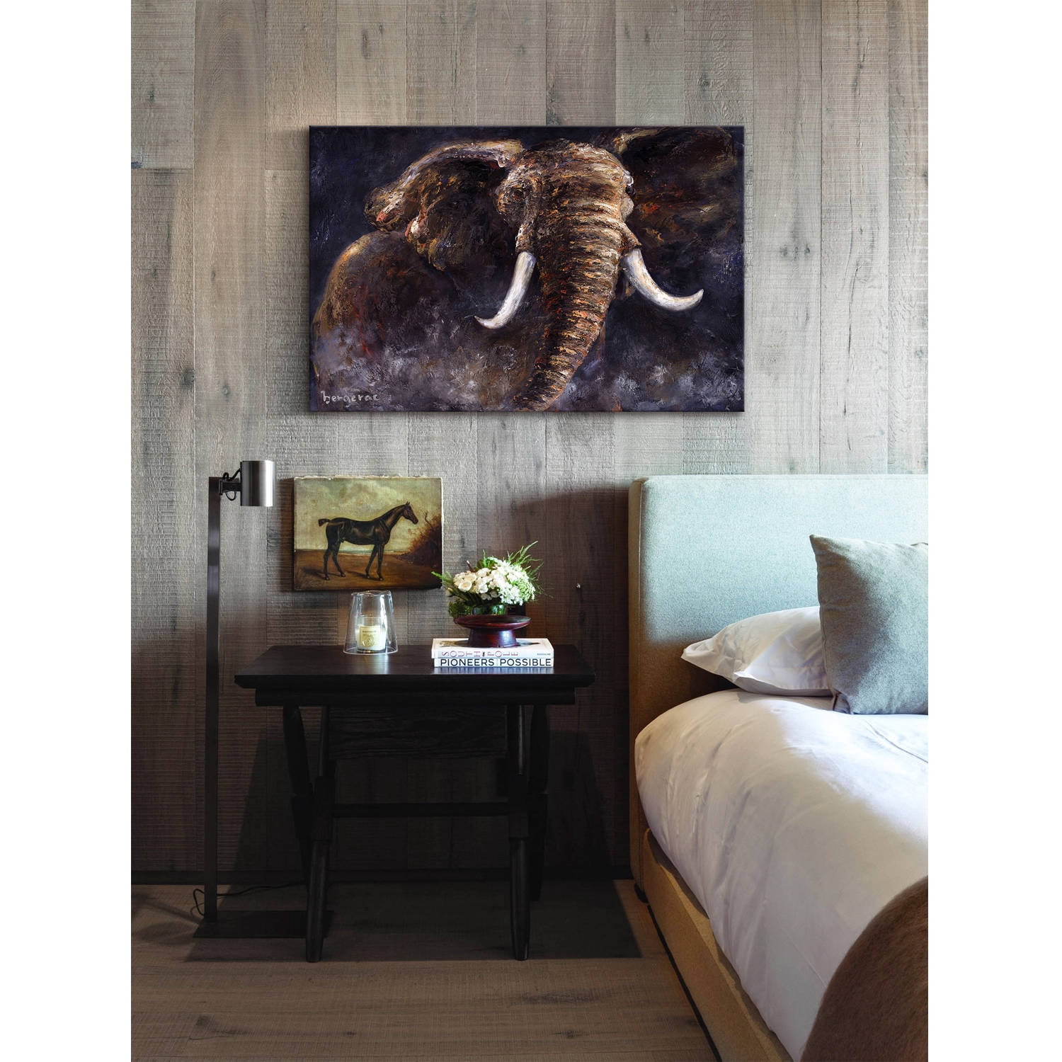 Marmont Hill "The Rising One" by Bergerac Painting Print on Wrapped Canvas