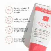 Rejuvaskin Stretch Mark Cream – Stretch Mark Cream Remover To Helps Improve And Prevent Stretch Marks – Stretch Mark Cream For Pregnancy and Any Body Parts - 3fl Oz/90ml