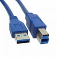thumbnail image 3 of FVH New USB 3.0 Standard A Type Male to B Type Male cable 1m for External Hard disk, 3 of 5