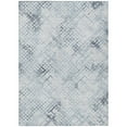 thumbnail image 2 of Addison Rugs Chantille Indoor/Outdoor Transitional Squares Blue Washable Rectangle Rug, 3' x 5', 2 of 6