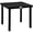Black 359, variant on Square Outdoor Dining Table for 4 Person, Aluminum Metal Legs, Waterproof Wood Grain Top for Garden Patio Lawn