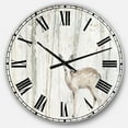 thumbnail image 1 of DesignArt une Marche Forestière dans la Forêt I Grande Horloge Murale, 1 of 2