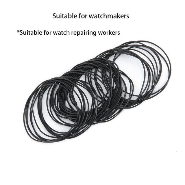 Waterproof Watch Gaskets Watch Gaskets, 0.7mm Watch O , Metric O- Kit for Watch Backs Watchmaker