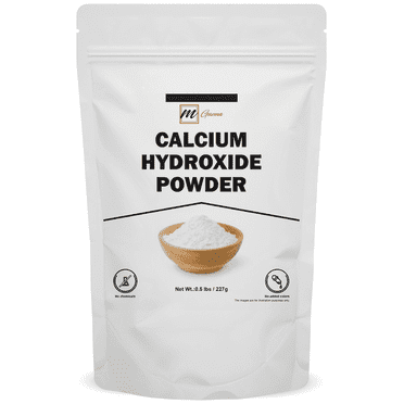 mGanna 100% Natural Calcium Hydroxide Powder 227 g / 0.5 lbs