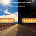 thumbnail image 4 of MOTORCYCLE HANDLEBAR BLINKER INDICATORS LED TURN  LIGHT AMBER COLOR FOR CB1000R CB1300 CB600F, 4 of 8