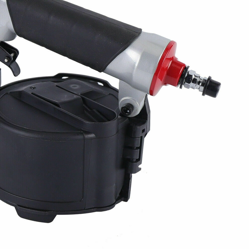 Fetcoi CN55 Pneumatic Coil Roofing Nailer, 25-57mm, Air Coil Siding Nailer Tool