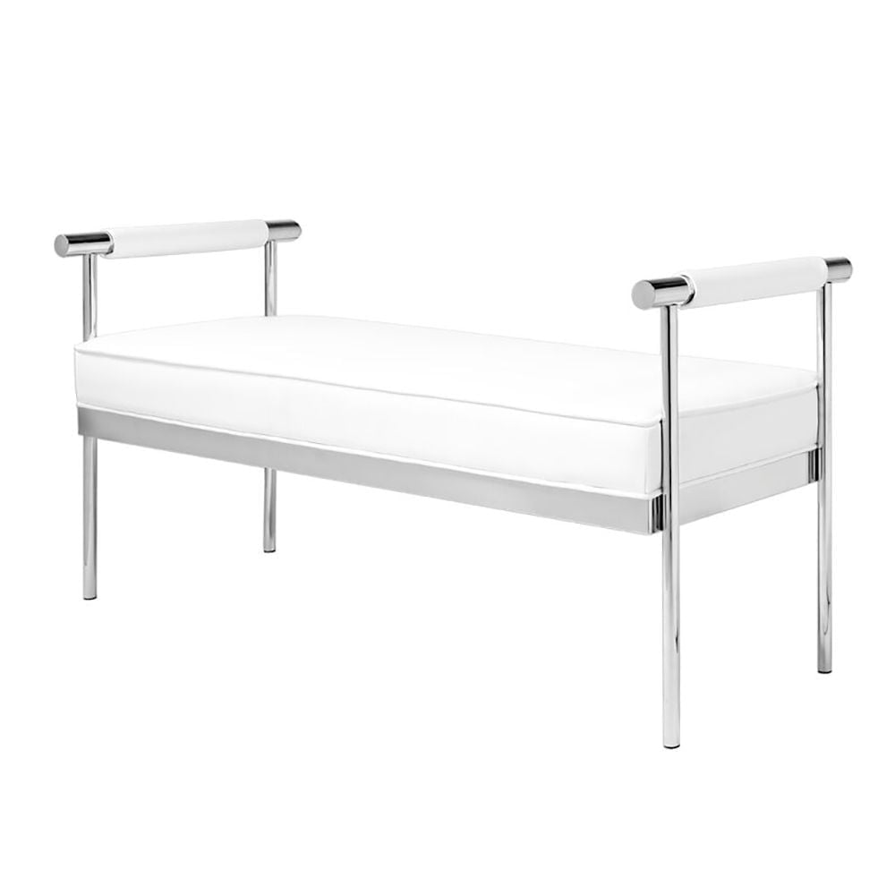 Bench Upholstered with Pick up Armrests