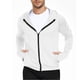 thumbnail image 5 of Ceisia Men's Athletic Hooded Zip-Up Jacket | Slim-Fit Sweatproof Training & Outdoor Sports Top Gift, 5 of 5