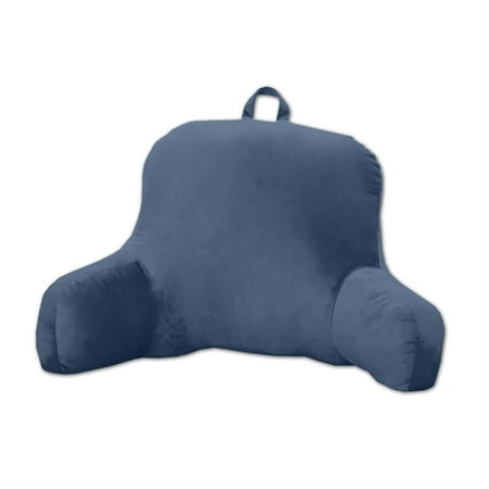 Sweet Home Micro Plush Back Support w/ Arms Bed Rest Pillow Lounger Cushion - Walmart.com