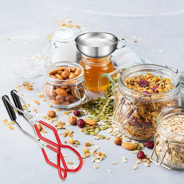 Lot De 2 Pinces à Conserve, Cric De Conserve, Lève-bocaux