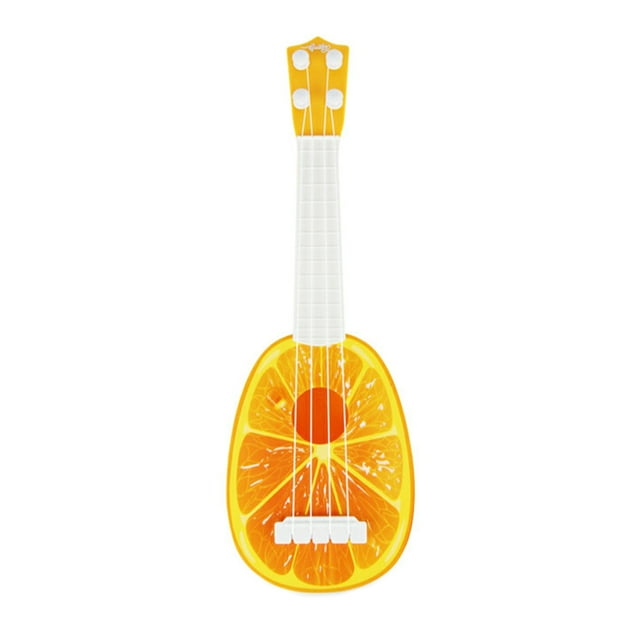 serony Fruit Children Small Guitar Toy Baby Play Music Ukulele Educational Learning Musical Instrument ToyColor 4