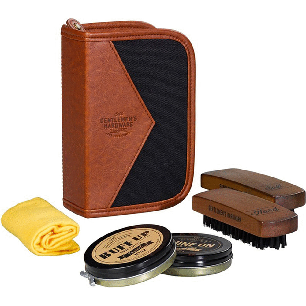deluxe shoe shine kit