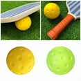 thumbnail image 2 of Quiet Foam Pickleballs Practice Balls Soft PU Pickleballs Balls for Reduced Noise, 2 of 16