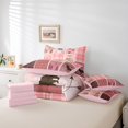 thumbnail image 4 of Erosebridal Lit de Camping Heureux en Sac Taille Complète, Ensemble de Lit Patchwork Buffalo, Décoration Animale, Réversible, Léger, 7 Pcs, 4 of 5