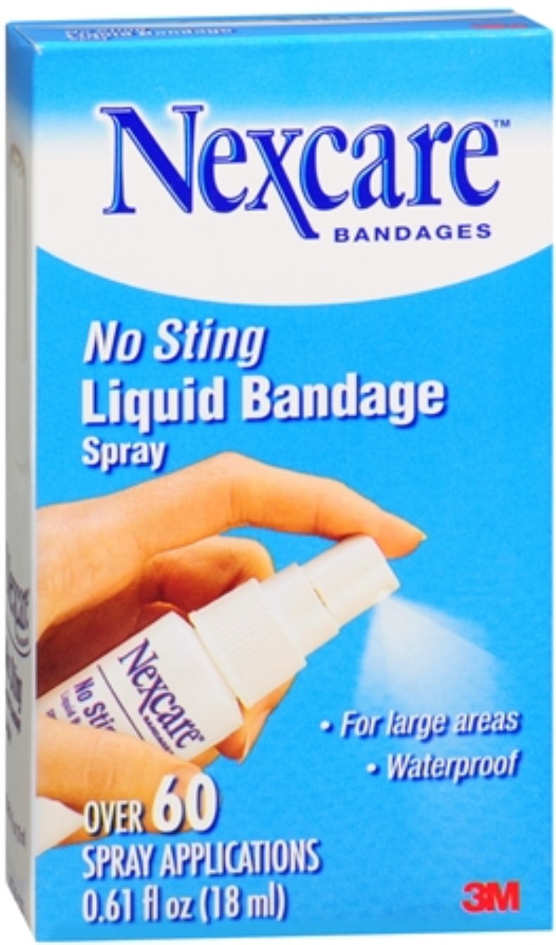 Nexcare Liquid Bandage Spray 0.61 oz (Pack of 2)