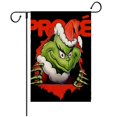thumbnail image 1 of Letrero de Puerta de Grinch Kagetolytai Decoración Navideña para Jardín Pancarta Navideña de Doble Cara 30 X 45 cm Banderas de Jardín de Grinch para Exterior, 1 of 3