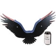 thumbnail image 5 of Ebros Gift Patriotic Wings of Glory American Flag Tattoo Bald Eagle Wall Sculpture, 5 of 8