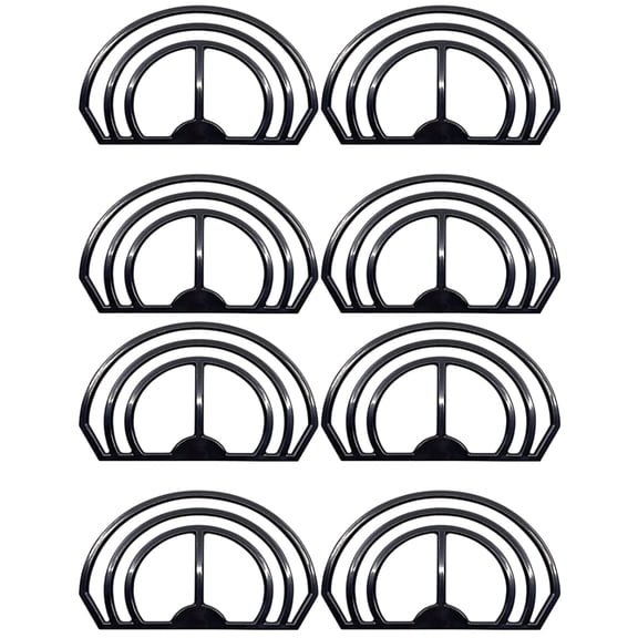 WORGEOUS 8 Pcs Hat Brim Bender Baseball Hat Bending Tool Optional Hat Shaper Hat Brim Curving Tool