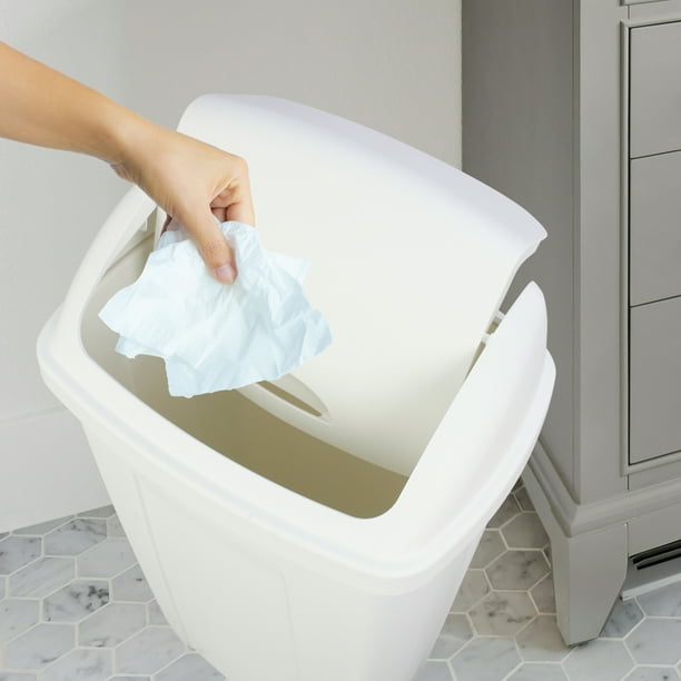 ホワイト・トラッシュ／WHITE TRASH Amazon.com: Plasticplace 8 Gallon Trash Bags -White