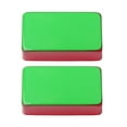 thumbnail image 1 of Miangastore Guitar Brass Cover 2Pack Plastic Enclosed for Dust Protection and Noise Control Red, 1 of 8