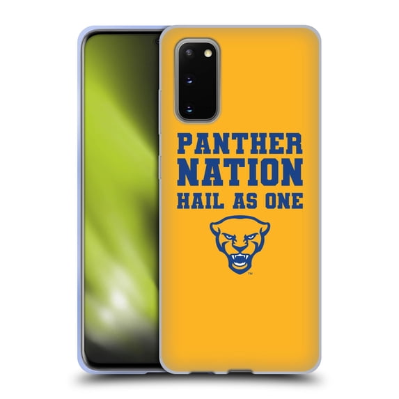 Head Case Designs Officially Licensed University Of Pittsburgh University of Pittsburgh Art Panther Nation Soft Gel Case Compatible with Samsung Galaxy S20 / S20 5G