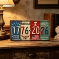 thumbnail image 3 of IFRINID Metal Decorative Sign, 250th Anniversary Patriotic Wall Decor for Home Garage and Office, 3 of 7