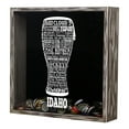 thumbnail image 3 of Torched Idaho Drink Beer Cap Shadow Box Wall Mount Decor 14"x14"x5" Black, 3 of 8