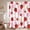 Pink Checkered, variant on Strawberry Shower Curtain Retro Cute Floral Strawberry Fabric Shower Curtains for Bathroom Decor 72x72Inch Pink Preppy Berry Fruits Spring Summer Bath Curtain with 12 Hooks