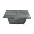 thumbnail image 4 of Outdoor Heater Outdoor 24" Gas Fire Pit Table with Lid – Durable Steel Construction,Patio Heater, 4 of 6
