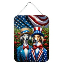 All American Saluki Wall or Door Hanging Prints 12 in x 16 in