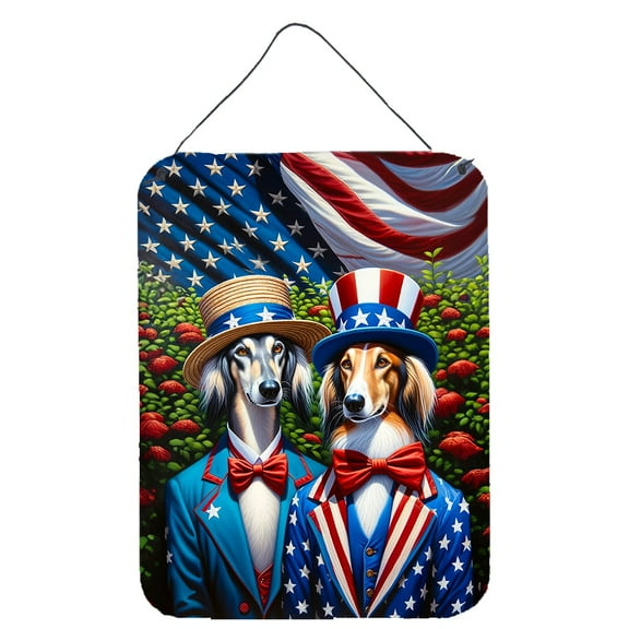 All American Saluki Wall or Door Hanging Prints 12 in x 16 in