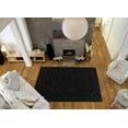 thumbnail image 2 of Garland Rug Charleston Polyproyplene Black Indoor Area Rug, 6' x 9', 2 of 7